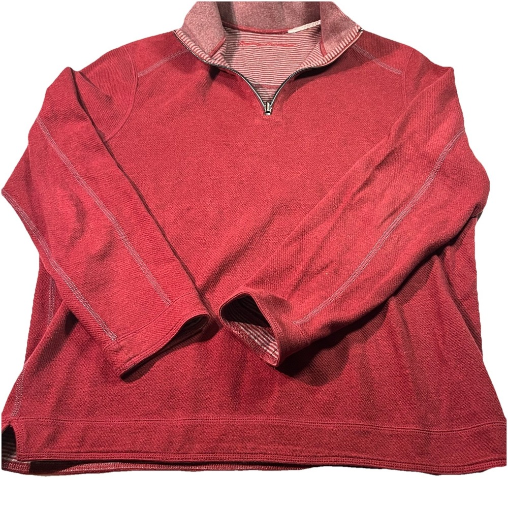 Tommy Bahama Men's 1/4 Zip Pullover No Tag Should Be Xl See Pics
